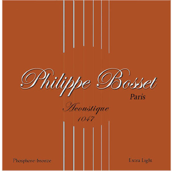 PHILIPPE BOSSET ACOUSTIQUE PHOSPHOR BRONZE CUSTOM LIGHT